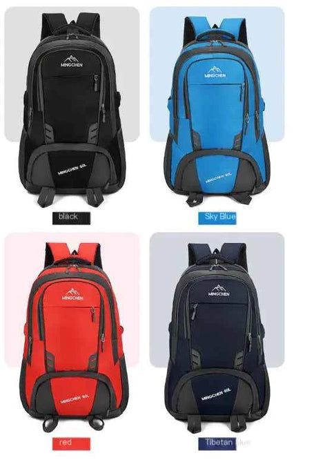 Outdoor Waterproof Backpack – Wear-Resistant Nylon, 15″ Laptop Compartment