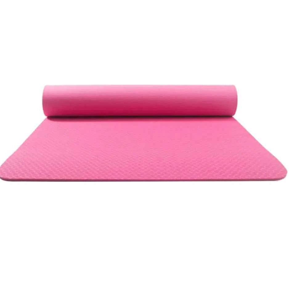 Thick Non-Slip Yoga Mat – Extra Cushion & Stability for Yoga, Pilates & Fitness