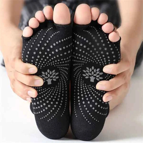 Yoga Socks with Five Toe Design – Non-Slip, Breathable & Comfortable