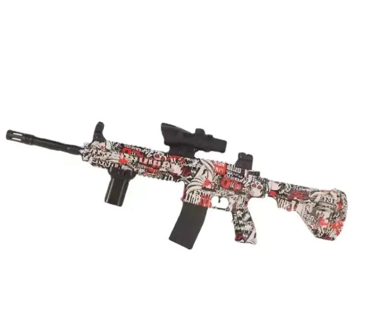 🔥 Electric Graffiti Water Gun – Automatic Rechargeable Spray Blaster