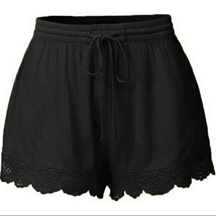 Plus Size Summer Women’s Casual Beach Shorts – Lightweight & Stylish