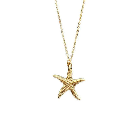Alloy Shell Necklace | Ocean Life Pendant for Women – Elegant Beach Jewelry Gift