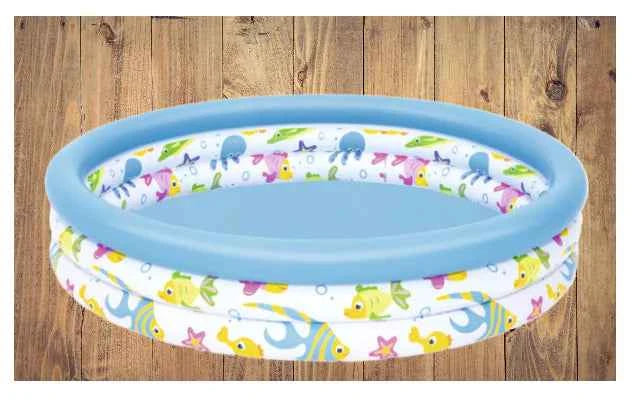 Inflatable Round Swimming Pool for Infants – Durable Baby Pool for Outdoor Summer Fun (Model 51009)