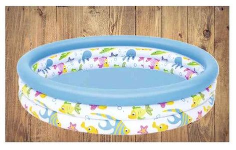 Inflatable Round Swimming Pool for Infants – Durable Baby Pool for Outdoor Summer Fun (Model 51009)