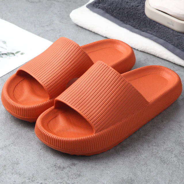 CloudStep™ Platform Beach Slippers – Cushioned Comfort for Summer