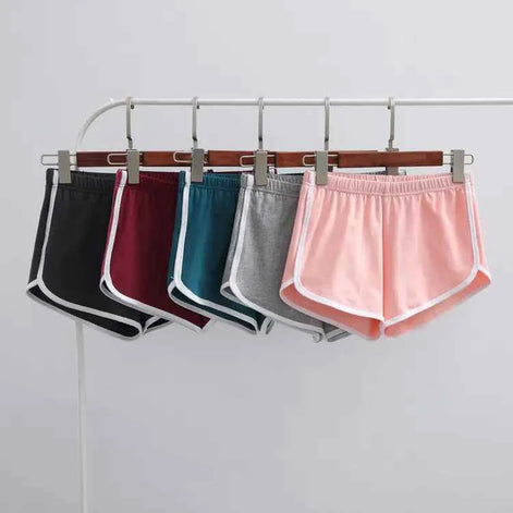 Yoga & Beach Shorts – Women’s Cotton Sports Collection