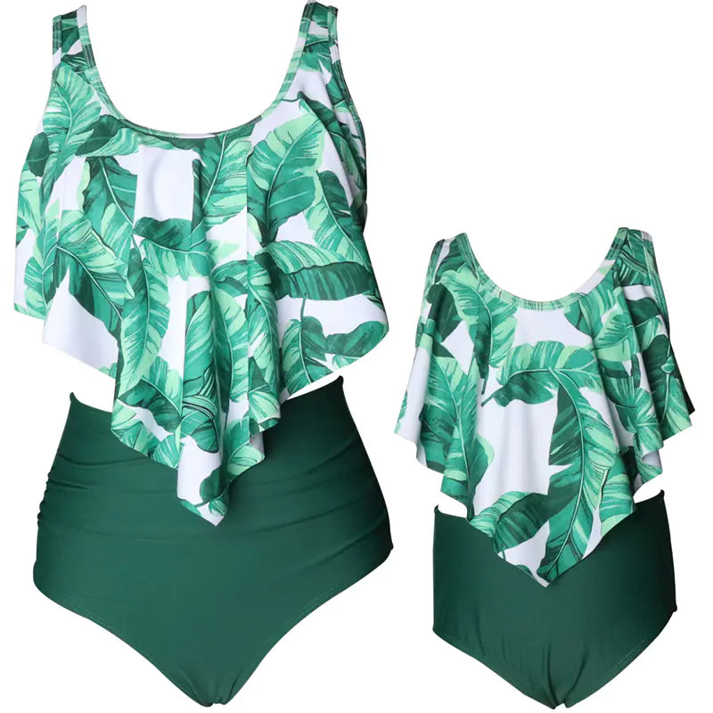 Mommy & Me Matching Bikini Set – Family Swimwear Collection