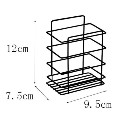 Iron Triangle Bathroom Storage Rack Set – Corner Wall Organizer Shelves for Toiletries, Shower, and Home Décor
