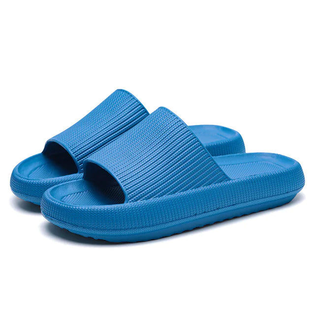 CloudStep™ Platform Beach Slippers – Cushioned Comfort for Summer