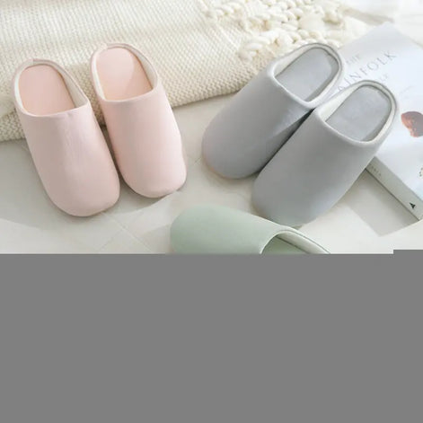 Indoor Cotton-Linen Home Slippers – Anti-Slip, Breathable, Soft Comfort Shoes for All Seasons