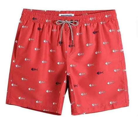 Men’s 5-Inch Beach Shorts – Quick-Dry Summer Swimwear