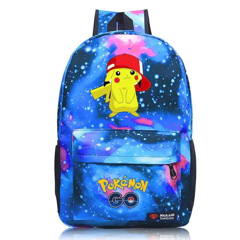 Pokémon Pikachu Backpack – Anime Style School Bag for Students & Fans (Unisex)