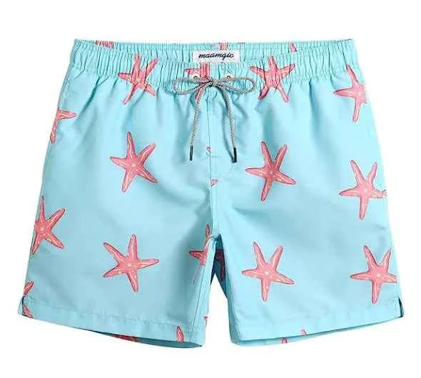 Men’s 5-Inch Beach Shorts – Quick-Dry Summer Swimwear