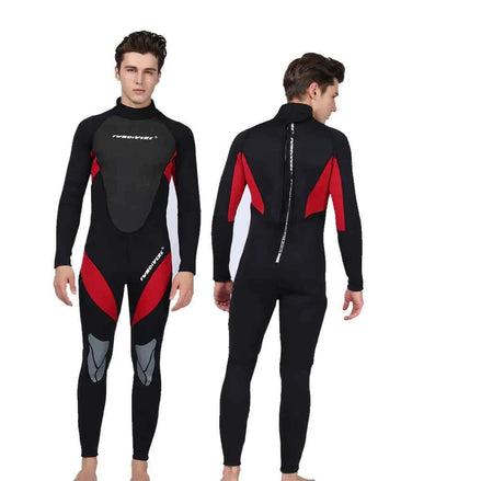 Men’s Full-Body Diving Wetsuit – Thermal Neoprene Suit for Surfing, Diving & Water Sports