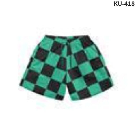 Anime Print Men’s Beach Shorts – Bold Summer Swimwear