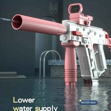 Summer Electric Automatic Water Gun – High-Pressure Rechargeable Blaster