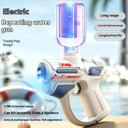 🚀 Viral Electric Repeating Water Gun – Long Range Rechargeable Blaster