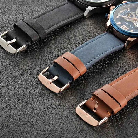 Luxury Multifunctional Waterproof Quartz Watch for Men – Sport & Classic Design