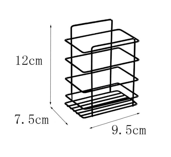 Iron Triangle Bathroom Storage Rack Set – Corner Wall Organizer Shelves for Toiletries, Shower, and Home Décor