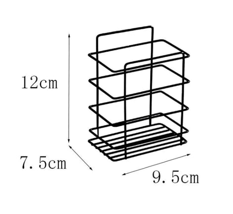 Iron Triangle Bathroom Storage Rack Set – Corner Wall Organizer Shelves for Toiletries, Shower, and Home Décor
