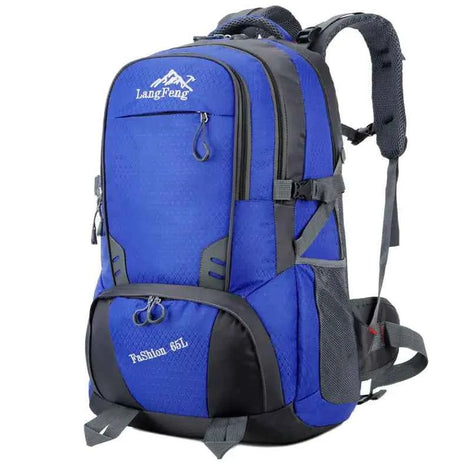 Outdoor Waterproof Backpack – Wear-Resistant Nylon, 15″ Laptop Compartment