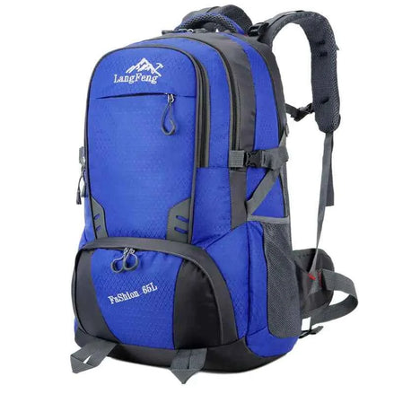 Outdoor Waterproof Backpack – Wear-Resistant Nylon, 15″ Laptop Compartment