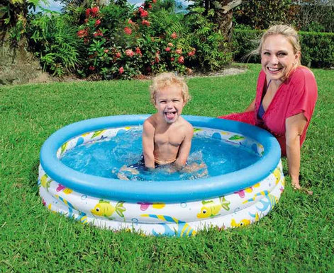 Inflatable Round Swimming Pool for Infants – Durable Baby Pool for Outdoor Summer Fun (Model 51009)