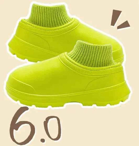 Women’s Fashionable Waterproof Cotton Slippers – Soft, Stylish & Durable