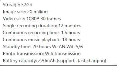 AI Tech Smart Glasses - HD Video Recording & Touch Controls
