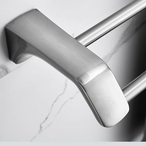 Premium 304 Stainless Steel Towel Rack Set for Bathroom, Kitchen, and Home Organization – Rustproof Wall Mounted Holder with Modern Minimalist Design