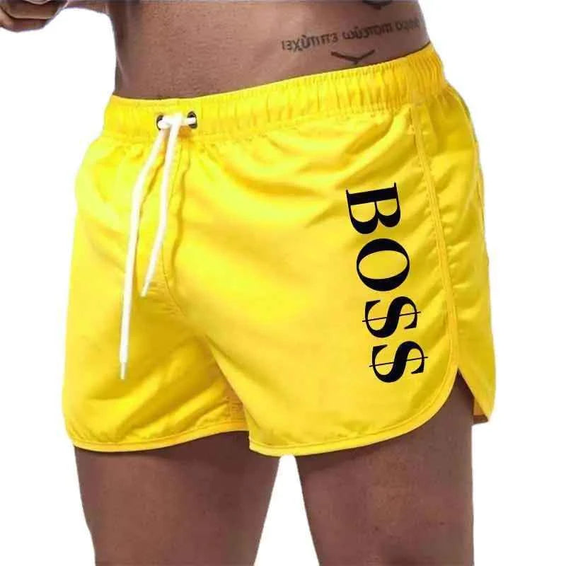 Men’s Multi-Color Beach Shorts – Stylish Polyester Swimwear