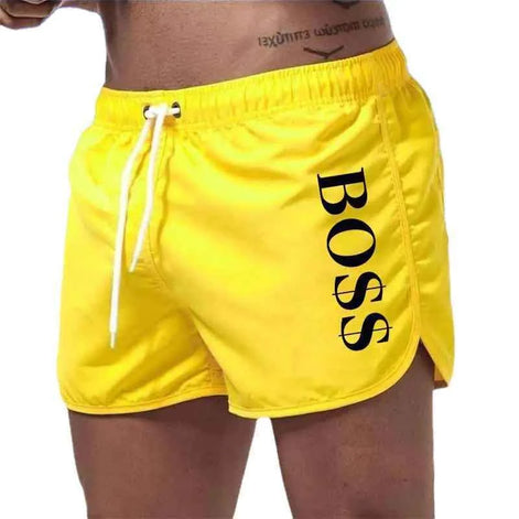 Men’s Multi-Color Beach Shorts – Stylish Polyester Swimwear