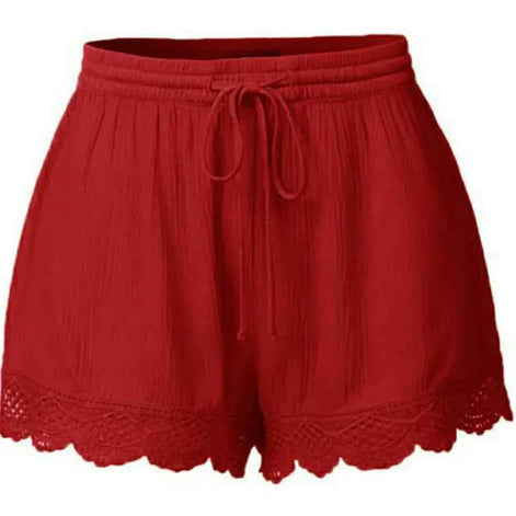 Plus Size Summer Women’s Casual Beach Shorts – Lightweight & Stylish