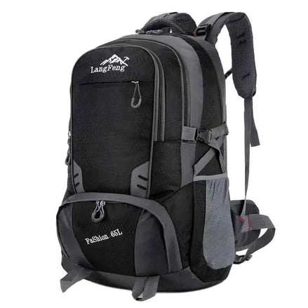 Outdoor Waterproof Backpack – Wear-Resistant Nylon, 15″ Laptop Compartment