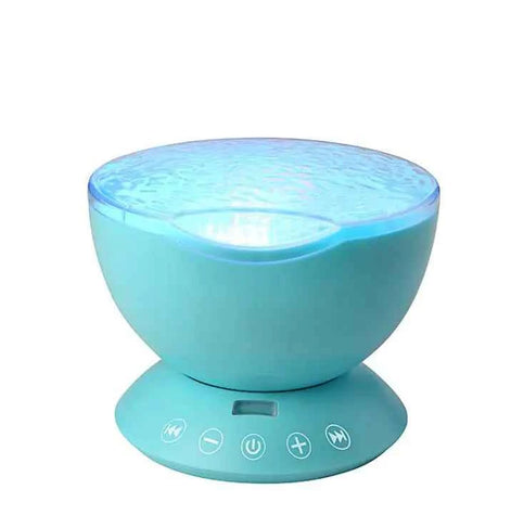 Ocean and Star Projector Lamp – LED Wave Light with Remote Control | Relaxing Night Light for Bedroom, Meditation & Home Decor
