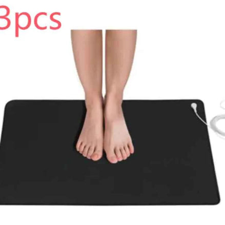 Conductive Leather Yoga Mat – Eco-Friendly Grounding Mat with Non-Slip Surface