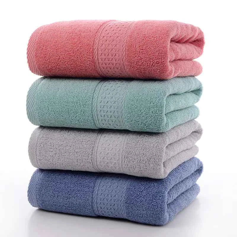 Milan Cotton Towel Set – Thick & Absorbent Bath Towels Combo