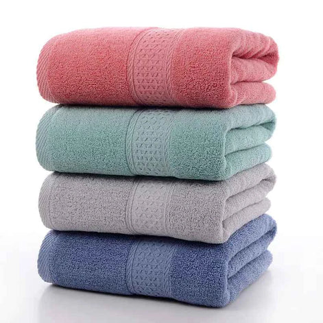 Milan Cotton Towel Set – Thick & Absorbent Bath Towels Combo
