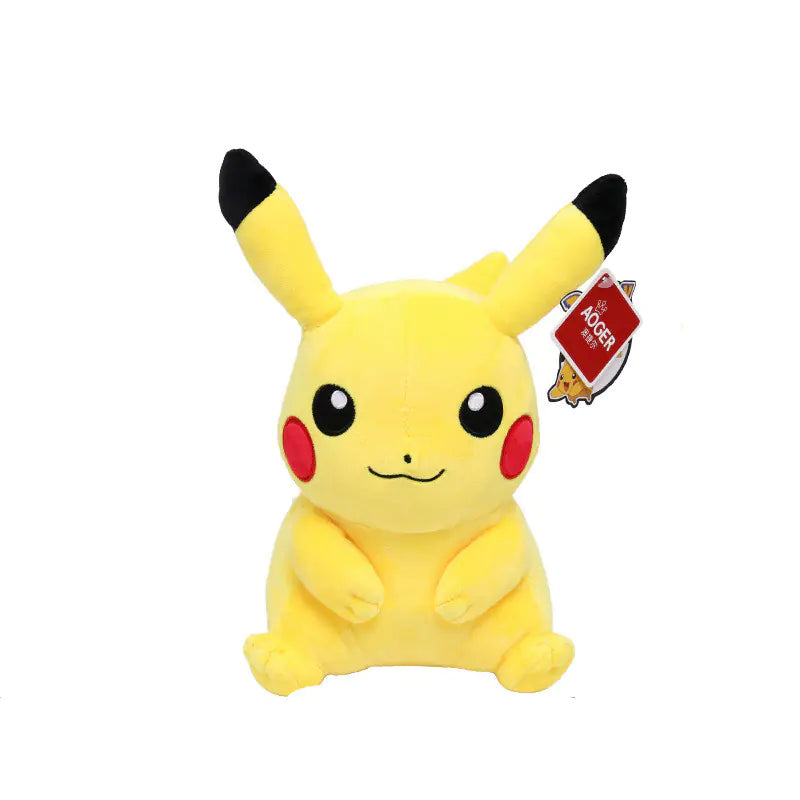 ✨ Authentic Pokémon Plush Toys – Pikachu, Charmander, Bulbasaur & Squirtle Collectibles (20cm)