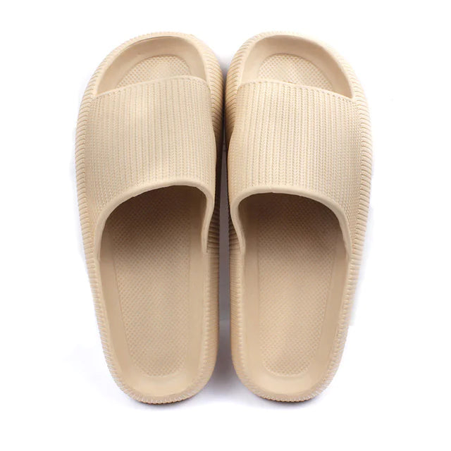CloudStep™ Platform Beach Slippers – Cushioned Comfort for Summer