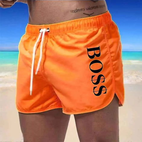 Men’s Multi-Color Beach Shorts – Stylish Polyester Swimwear