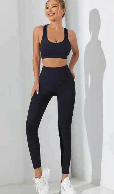 Women’s High-Waist Yoga Pants – Hip Lift, Tummy Control & Stretch