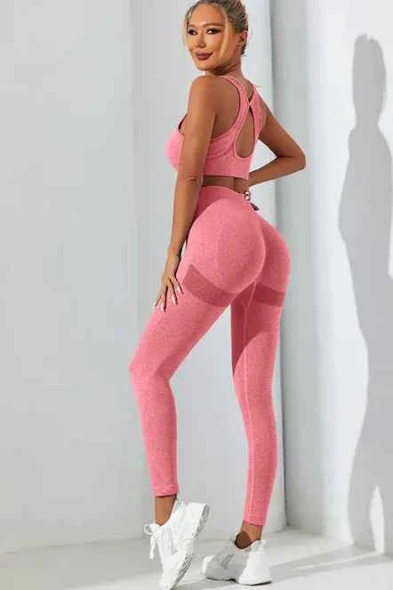 Women’s High-Waist Yoga Pants – Hip Lift, Tummy Control & Stretch