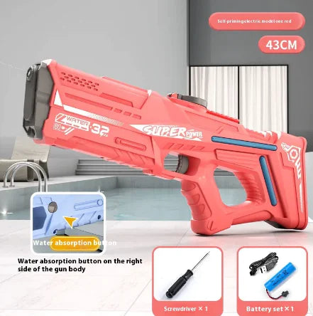 🚀 Viral Electric Repeating Water Gun – Long Range Rechargeable Blaster