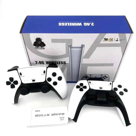 M15 Wireless TV Game Console – 10,000+ Retro Games, Dual Wireless Controllers & HDMI Plug & Play