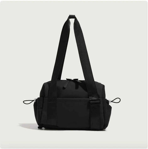 Sports Duffel Bag – Lightweight Nylon Travel Gym Bag with Shoulder Strap, Waterproof Weekender Bag with Multiple Compartments for Women & Men