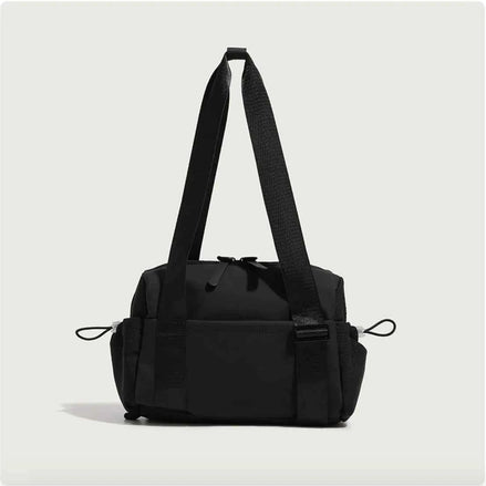 Sports Duffel Bag – Lightweight Nylon Travel Gym Bag with Shoulder Strap, Waterproof Weekender Bag with Multiple Compartments for Women & Men
