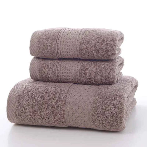 Milan Cotton Towel Set – Thick & Absorbent Bath Towels Combo