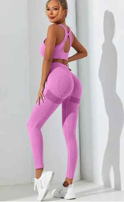 Women’s High-Waist Yoga Pants – Hip Lift, Tummy Control & Stretch