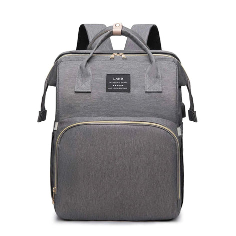 Durable Mommy Travel Backpack – Stylish, Large-Capacity Diaper Bag with Ergonomic Design for Moms